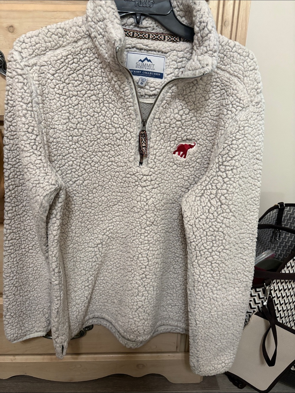 Alabama pullover half zip